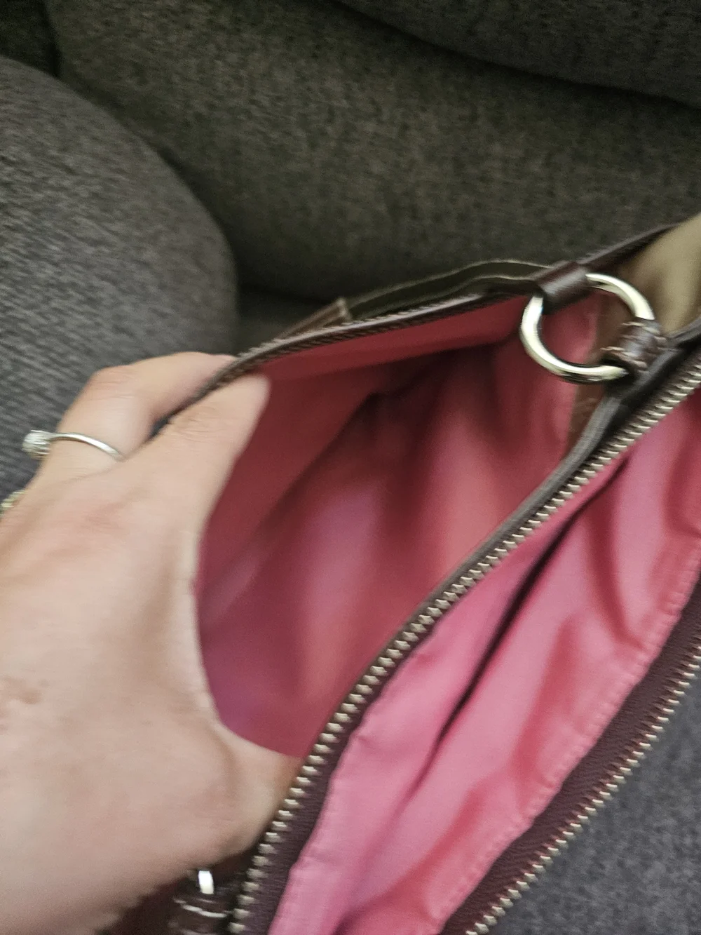 Coach Brown Signature Tote Bag